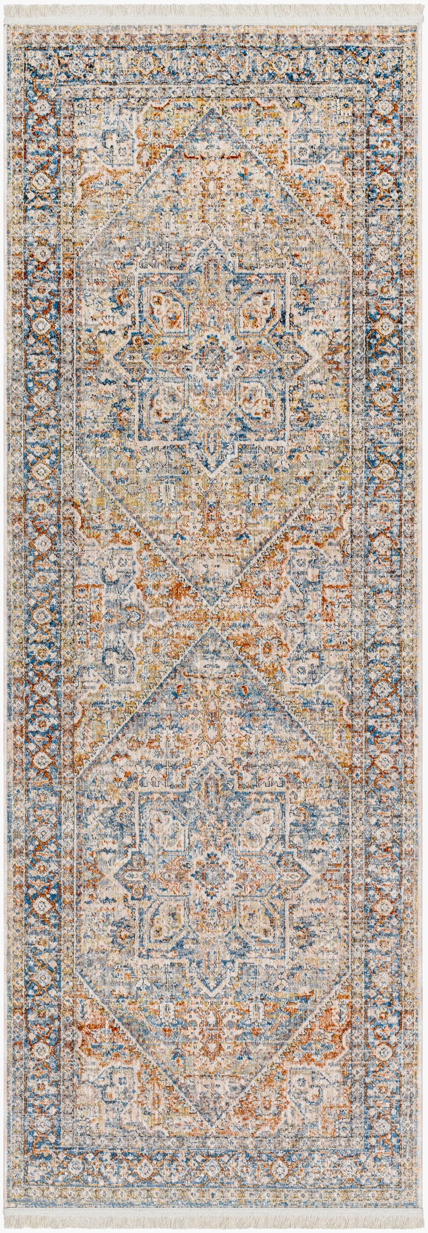Chicago CHG-2307 8ft Runner Machine Woven Runner Rug