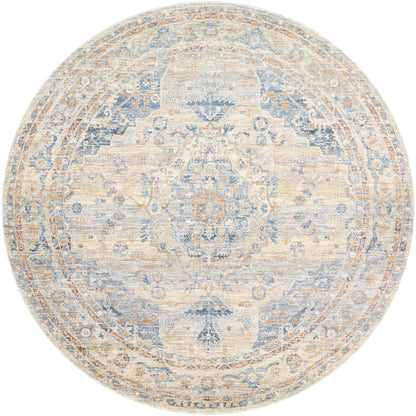 Chicago CHG-2308 8ft Round Machine Woven Area Rug