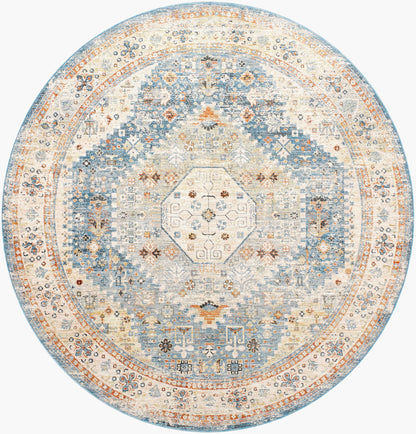 Chicago CHG-2309 8ft Round Machine Woven Area Rug