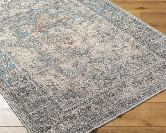Chicago CHG-2312 5' x 7' Machine Woven Area Rug