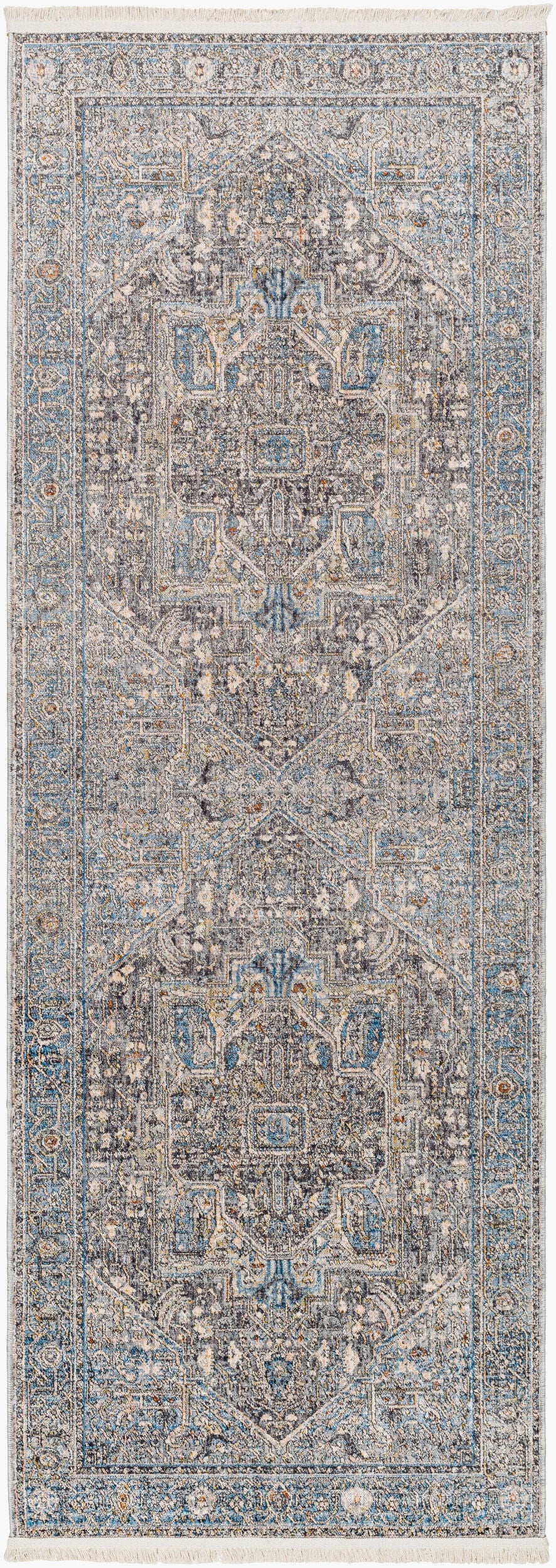 Chicago CHG-2313 8ft Runner Machine Woven Runner Rug
