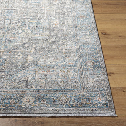 Chicago CHG-2313 8ft Round Machine Woven Area Rug