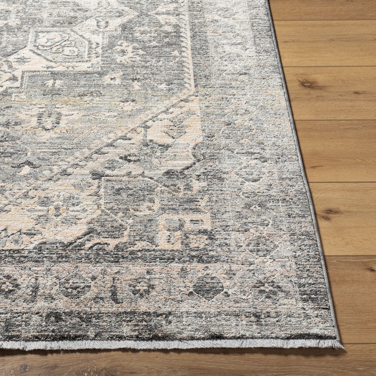 Chicago CHG-2316 6ft Round Machine Woven Area Rug