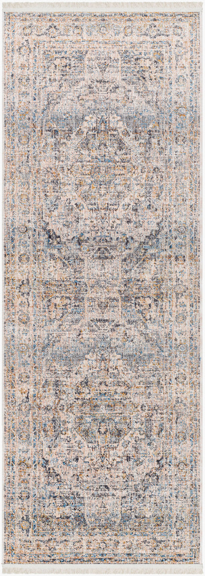 Chicago CHG-2317 8ft Runner Machine Woven Runner Rug