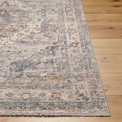 Chicago CHG-2317 8ft Round Machine Woven Area Rug