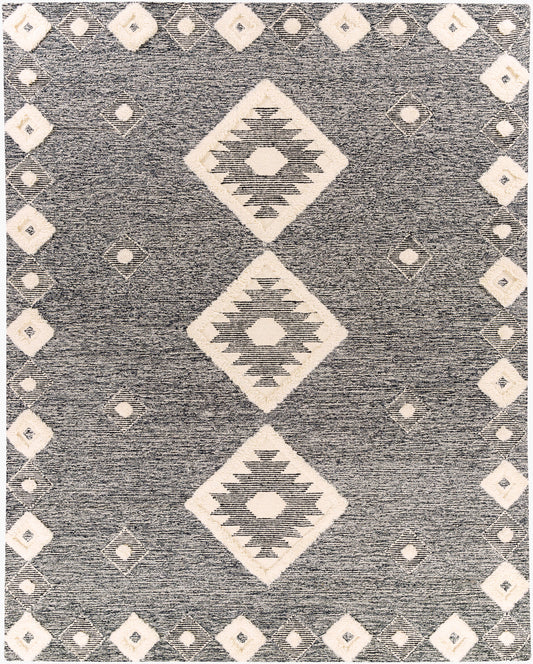 Cherokee CHK-2300 8ft Runner Handmade Wool Runner Rug