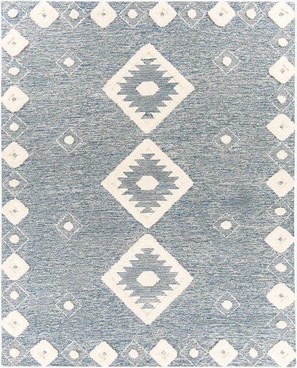 Alfombra Cherokee CHK-2301 de lana hecha a mano de 2,7 x 3,6 m