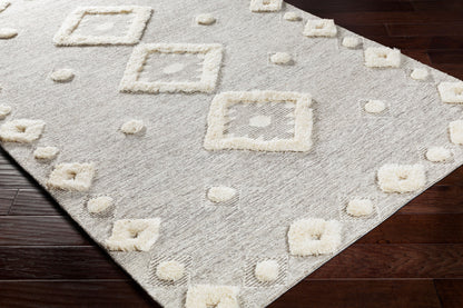 Alfombra Cherokee CHK-2302 de lana hecha a mano de 2,7 x 3,6 m