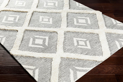 Alfombra Cherokee CHK-2303 de lana hecha a mano de 2,7 x 3,6 m