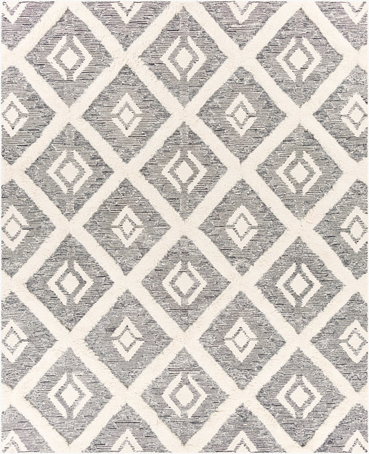 Alfombra Cherokee CHK-2303 de lana hecha a mano de 2,7 x 3,6 m