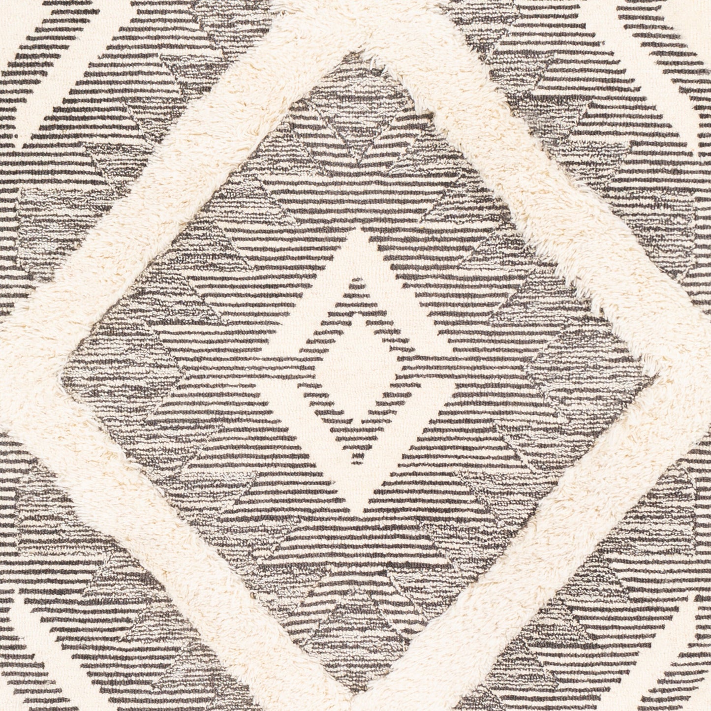 Alfombra Cherokee CHK-2303 de lana hecha a mano de 2,7 x 3,6 m