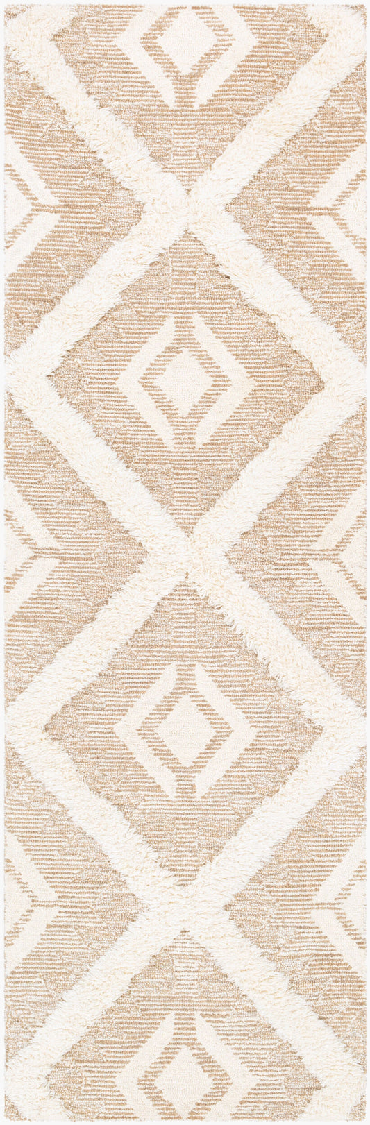 Cherokee CHK-2304 8ft Runner Handmade Wool Runner Rug
