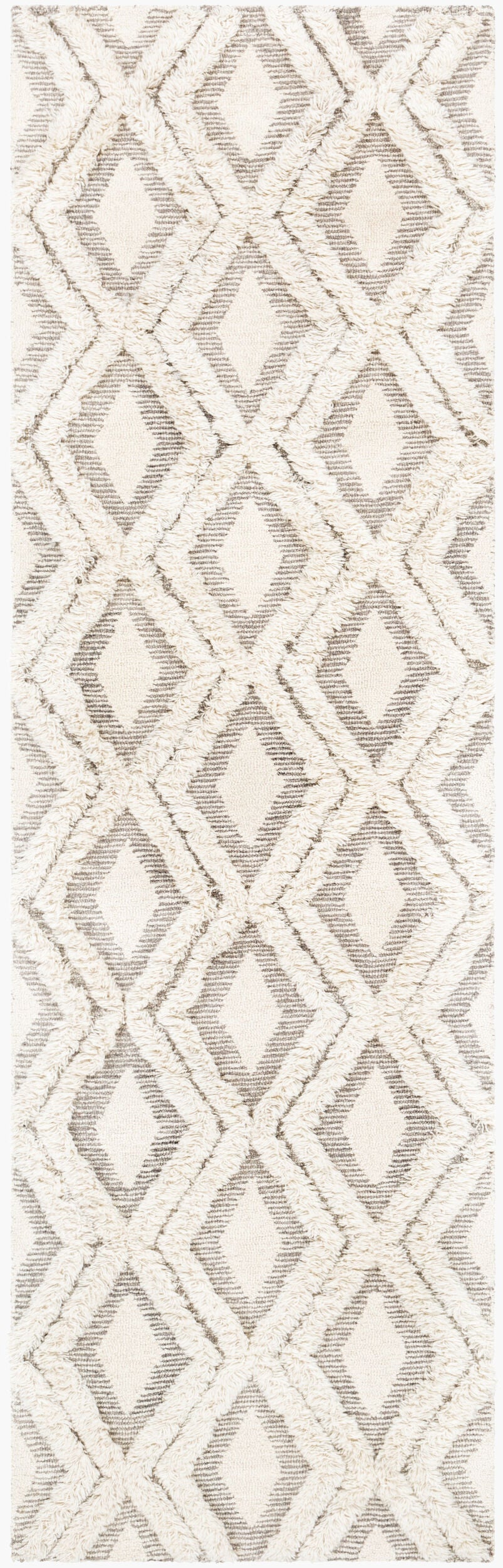 Cherokee CHK-2305 8ft Runner Handmade Wool Runner Rug