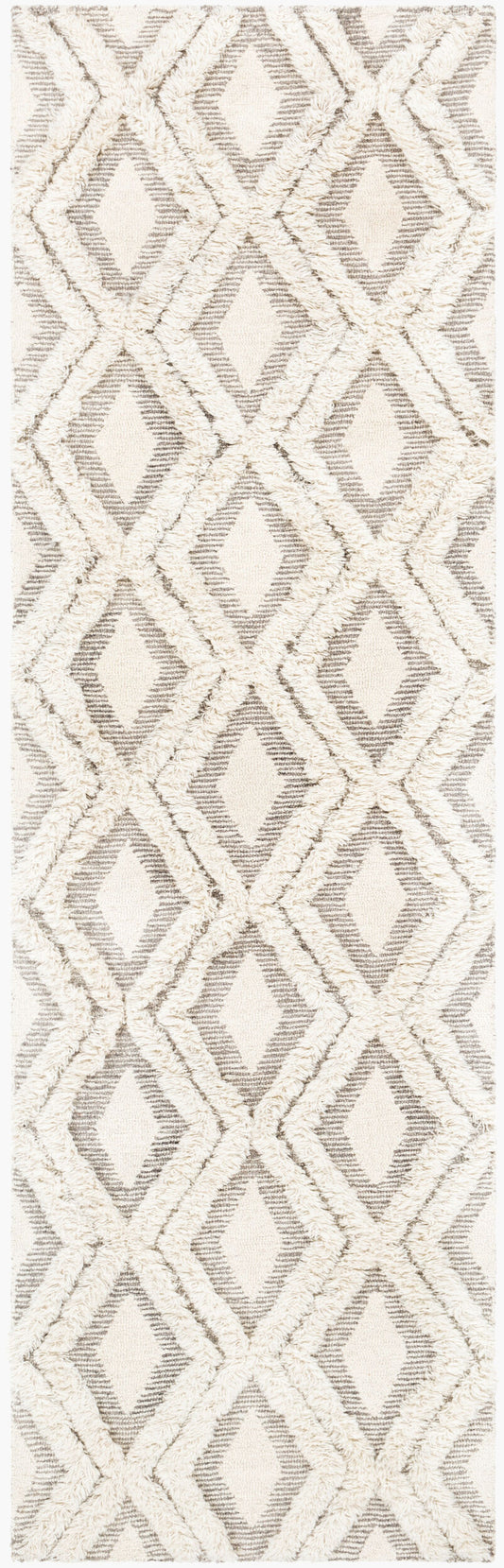 Cherokee CHK-2305 8ft Runner Handmade Wool Runner Rug