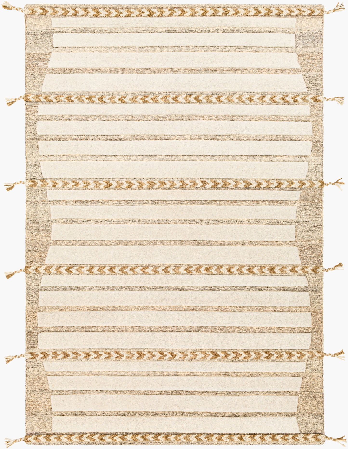 Cherokee CHK-2307 2' x 3' Handmade Wool Accent Rug