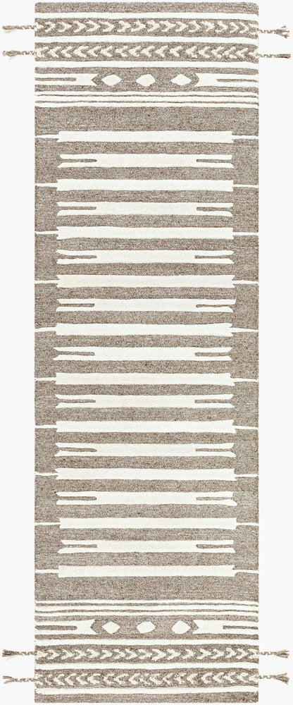 Alfombra Cherokee CHK-2309 de lana de 2,4 m hecha a mano