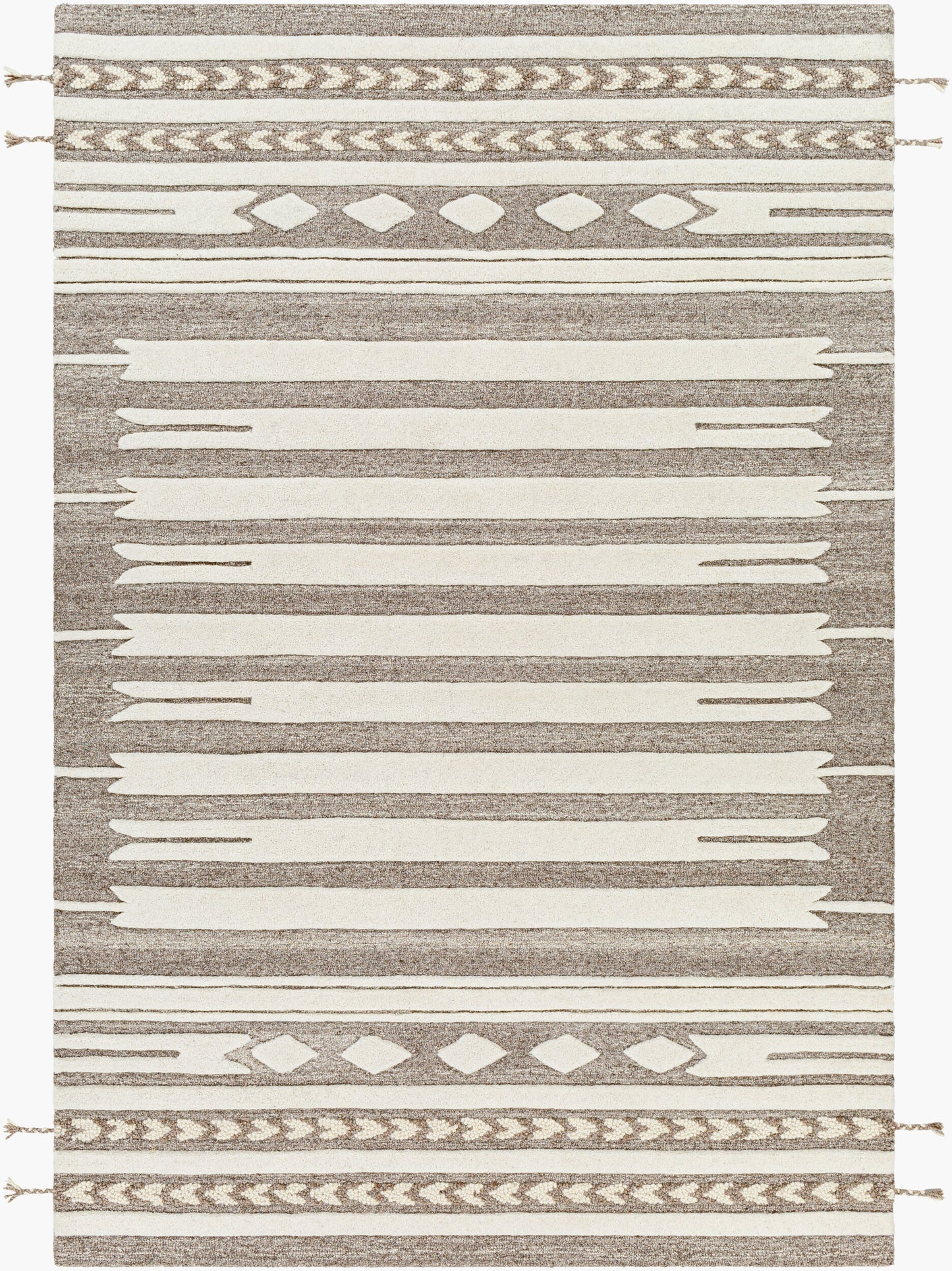 Cherokee CHK-2309 2' x 3' Handmade Wool Accent Rug