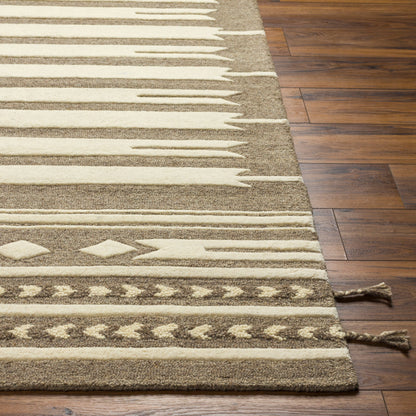 Cherokee CHK-2309 2' x 3' Handmade Wool Accent Rug