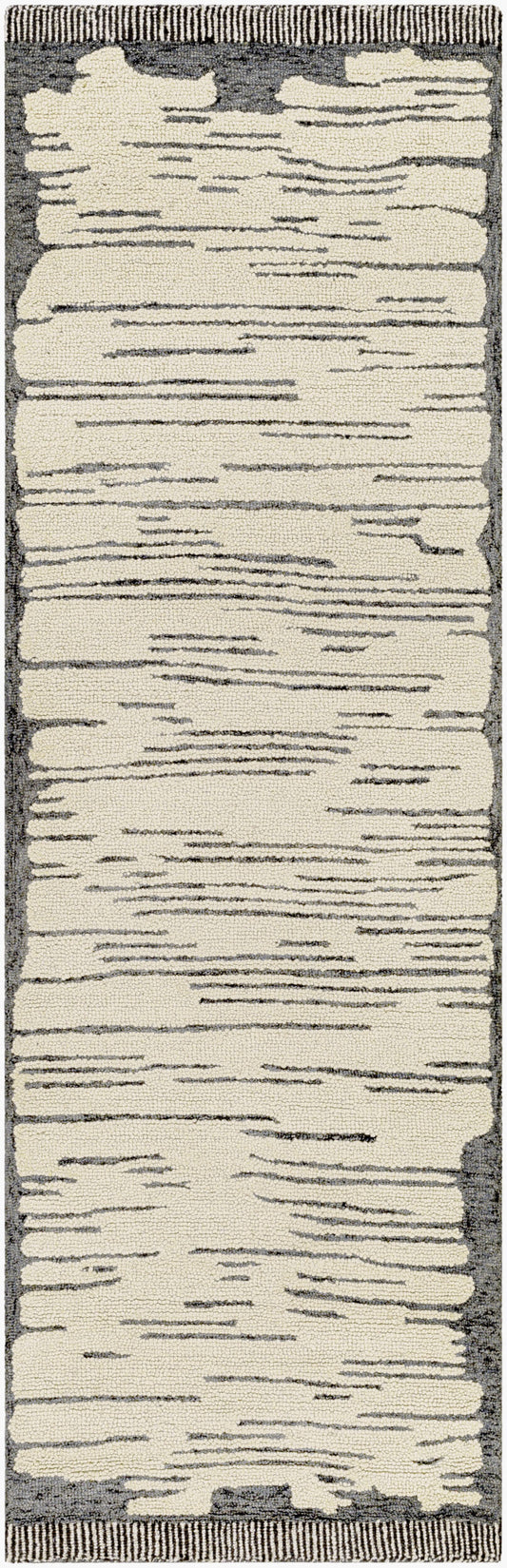 Cherokee CHK-2310 8ft Runner Handmade Wool Runner Rug