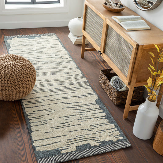 Cherokee CHK-2310 8ft Runner Handmade Wool Runner Rug