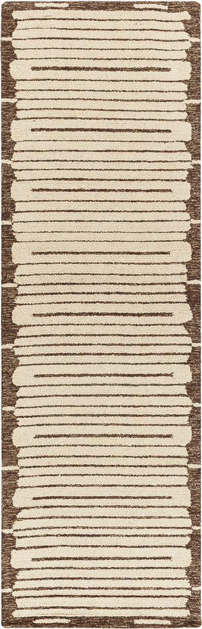 Alfombra Cherokee CHK-2311 de lana de 2,4 m hecha a mano