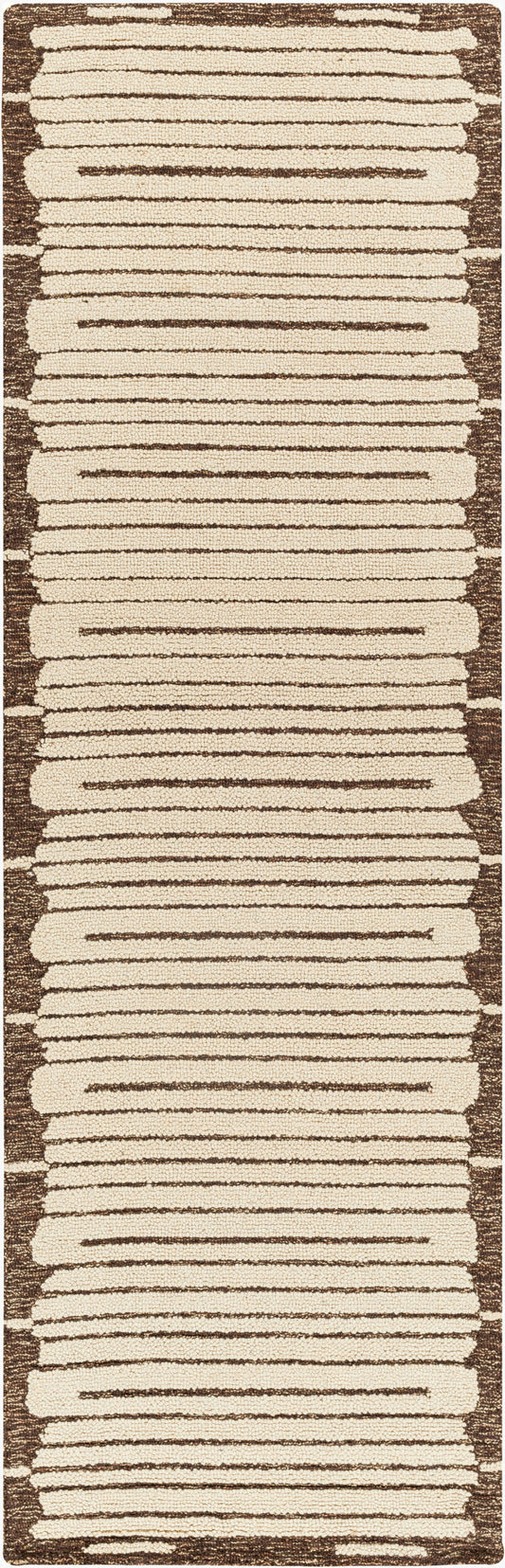 Alfombra Cherokee CHK-2311 de lana de 2,4 m hecha a mano