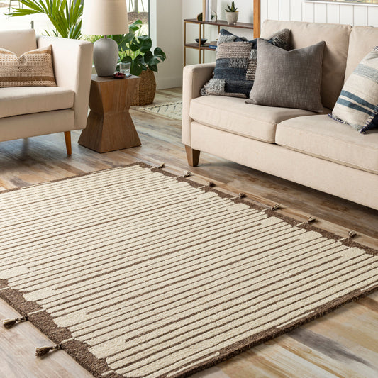 Cherokee CHK-2311 2' x 3' Handmade Wool Accent Rug