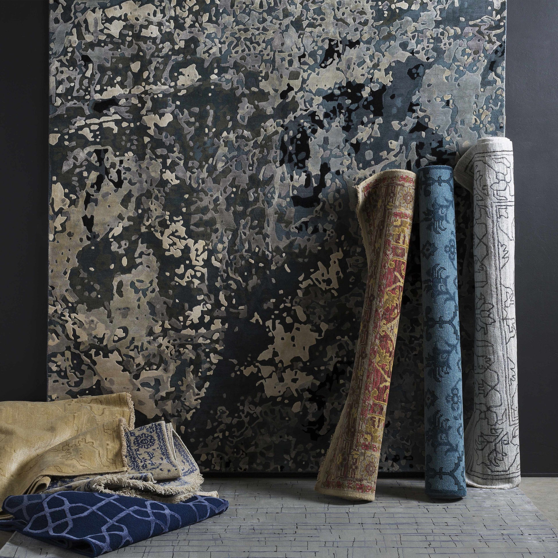 Hillcrest HIL-9018 Hand Knotted Rug