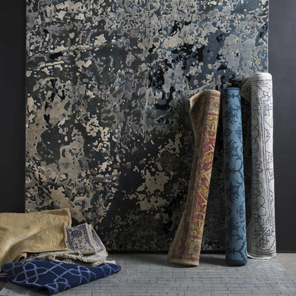 Hillcrest HIL-9018 Hand Knotted Rug