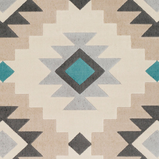 Alfombra decorativa tejida a máquina City CIT-2304 de 3' x 5'