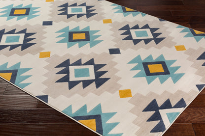 Alfombra tejida a máquina City CIT-2306 de 1,52 m x 2,13 m