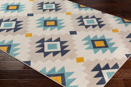 Alfombra tejida a máquina City CIT-2306 de 1,52 m x 2,13 m