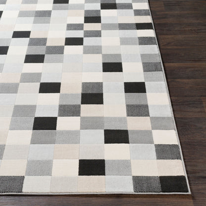 Alfombra decorativa tejida a máquina City CIT-2309 de 2' x 3'