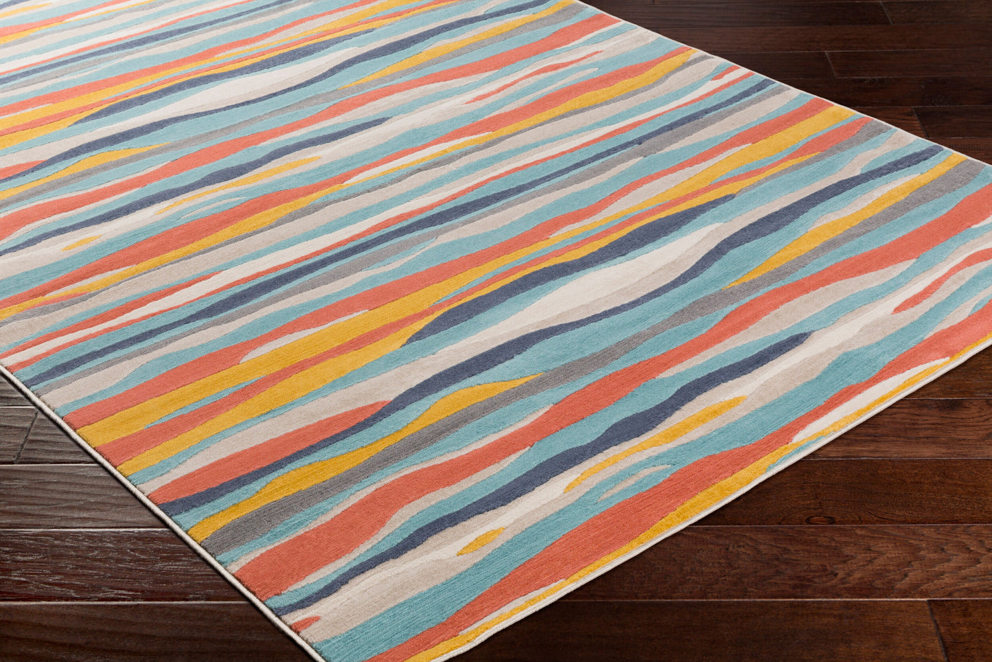 Alfombra tejida a máquina City CIT-2323 de 1,52 m x 2,13 m