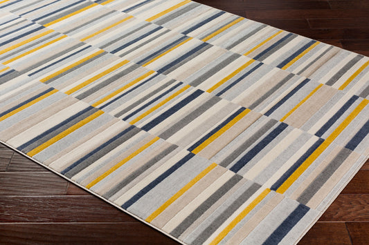 Alfombra decorativa tejida a máquina City CIT-2325 de 2' x 3'