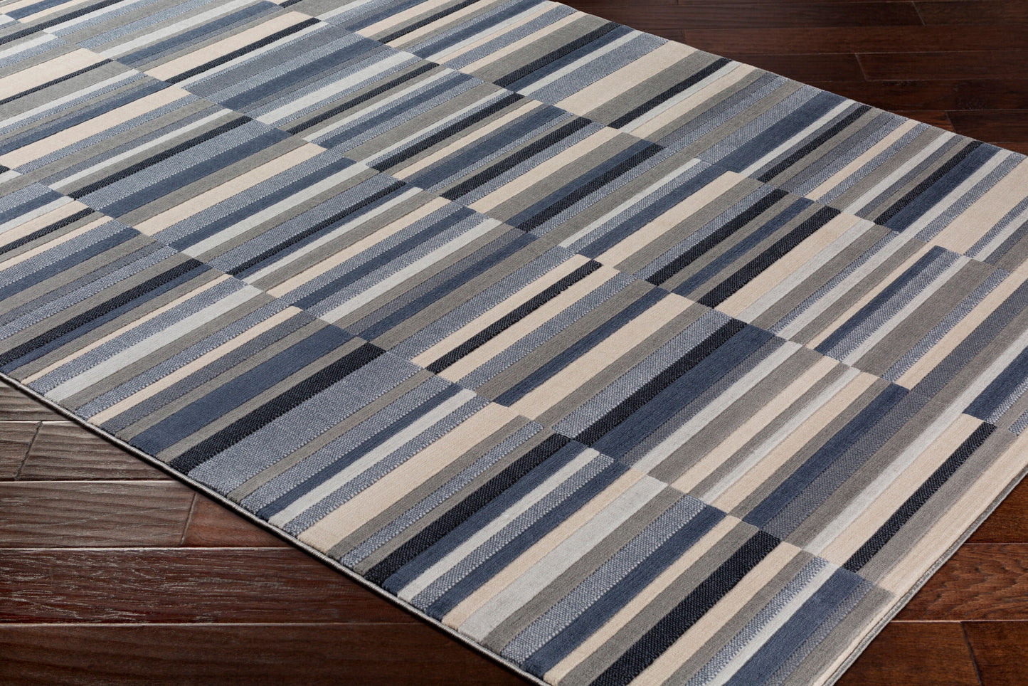 Alfombra decorativa tejida a máquina City CIT-2326 de 3' x 5'