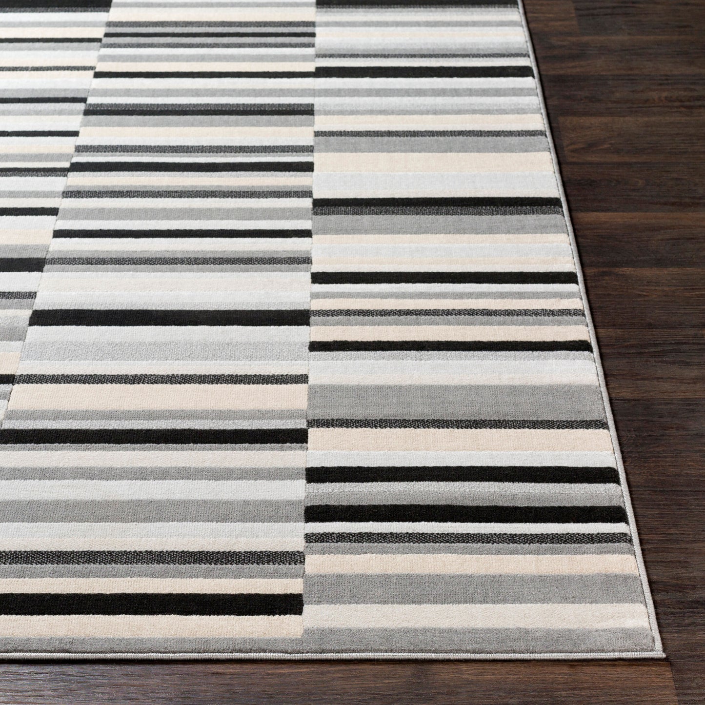 Alfombra decorativa tejida a máquina City CIT-2327 de 2' x 3'