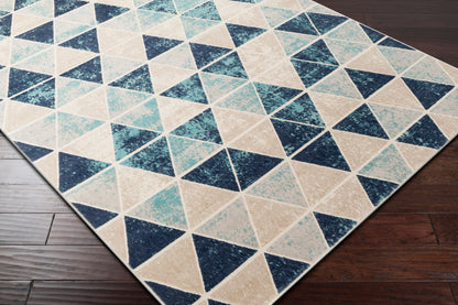 Alfombra decorativa tejida a máquina City CIT-2328 de 2' x 3'