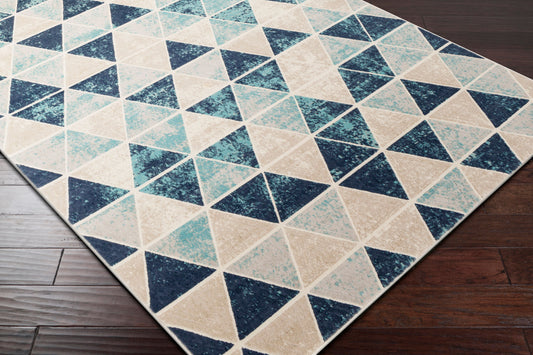 Alfombra decorativa tejida a máquina City CIT-2328 de 3' x 5'