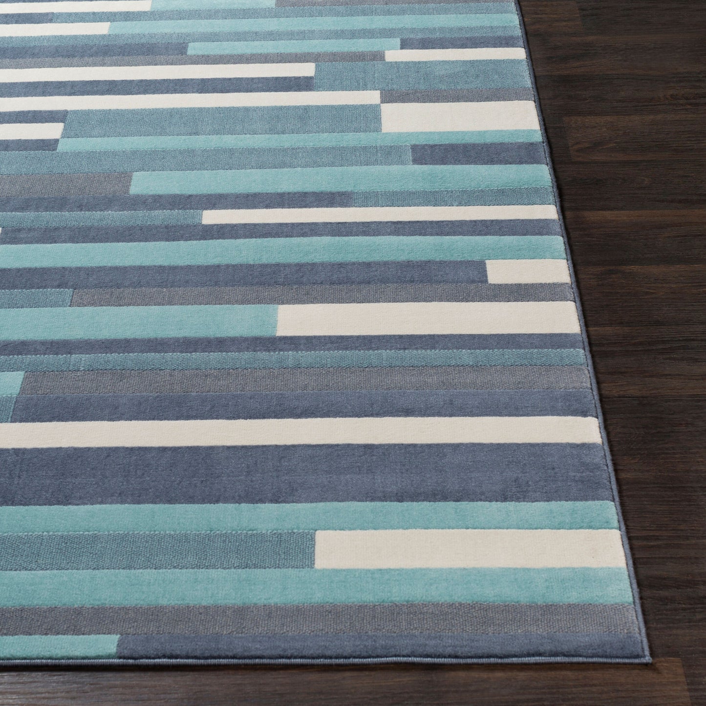 Alfombra tejida a máquina City CIT-2333 de 1,52 m x 2,13 m