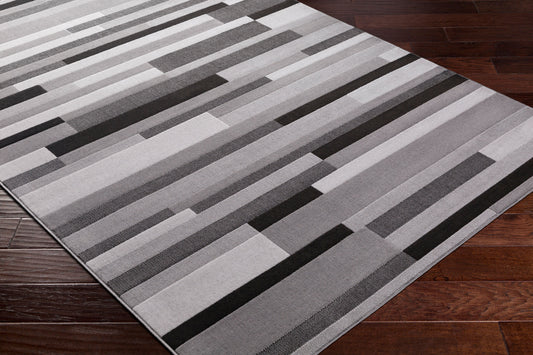 Alfombra decorativa tejida a máquina City CIT-2336 de 3' x 5'