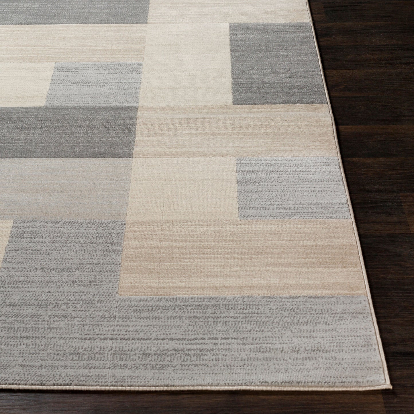 Alfombra decorativa tejida a máquina City CIT-2344 de 2' x 3'