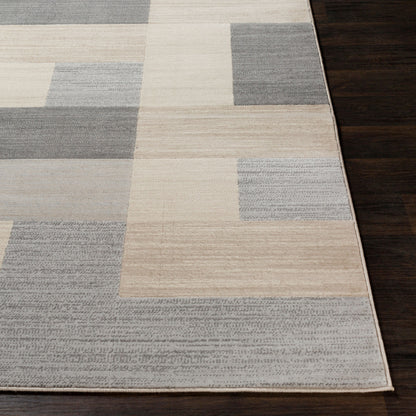 Alfombra decorativa tejida a máquina City CIT-2344 de 3' x 5'