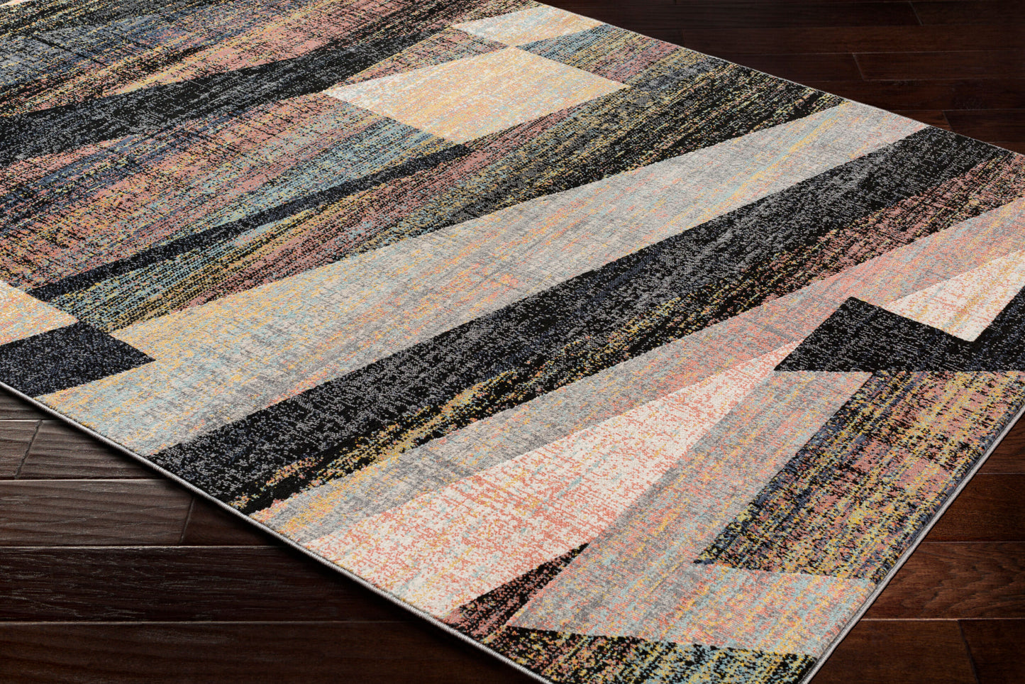 Alfombra decorativa tejida a máquina City CIT-2354 de 2' x 3'