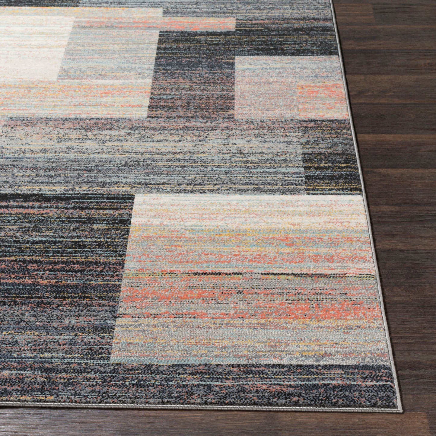 Alfombra decorativa tejida a máquina City CIT-2355 de 2' x 3'