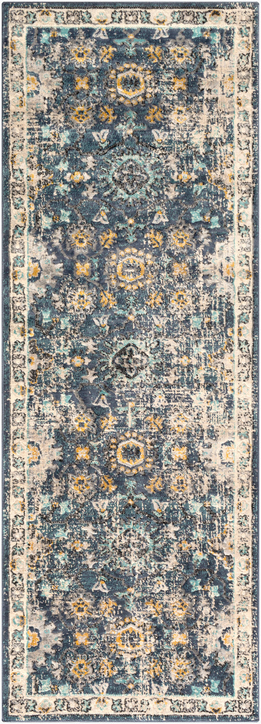 City CIT-2371 7ft Runner Machine Woven Runner Rug