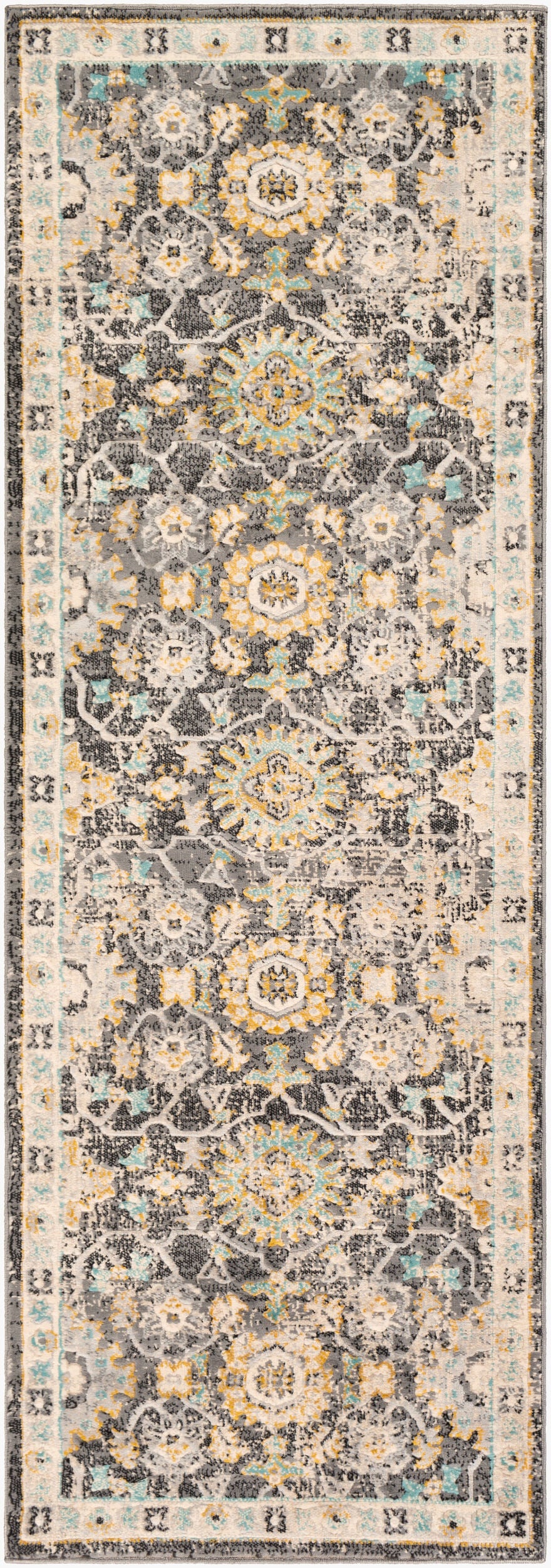 Alfombra tejida a máquina City CIT-2373 de 2,13 m