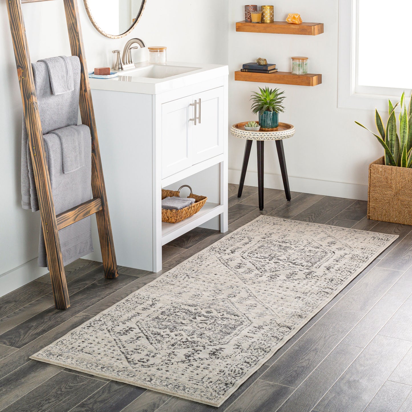 Alfombra tejida a máquina City CIT-2381 de 2,13 m