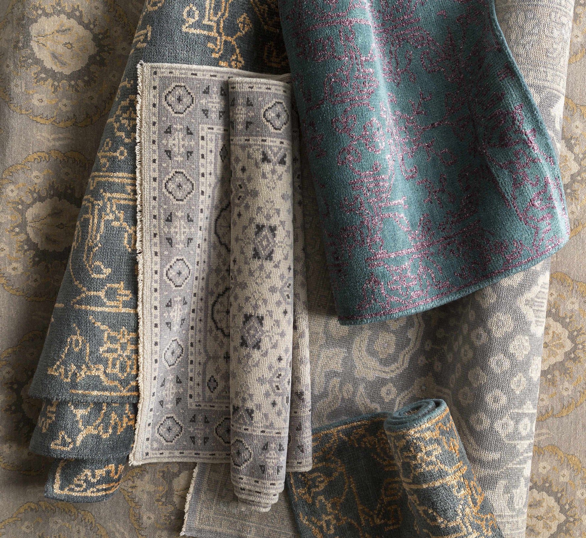 Jade JDE-3002 Hand Knotted Rug