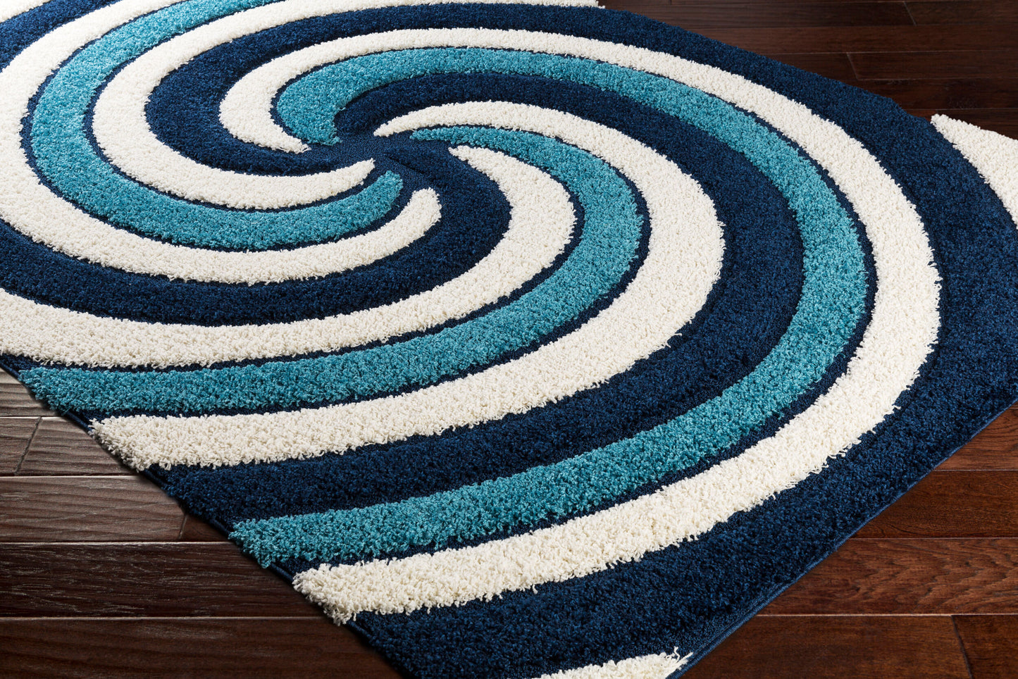 Alfombra decorativa tejida a máquina Cut &amp; Loop Shag CLG-2300 de 2' x 3'